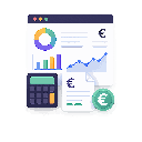 Easy Accounting Dashboard | All in One Invoice & Finance Dashboard icon